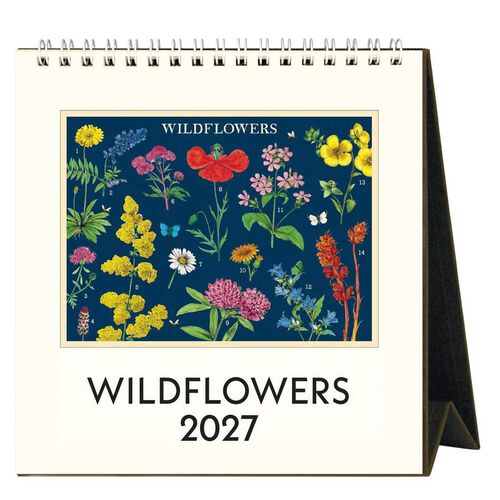 Cavallini Wildflowers Desk Calendar 2027
