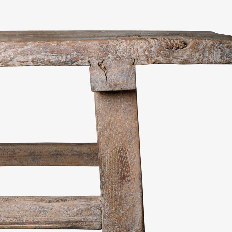 French Country Curio Console Table A image number 3