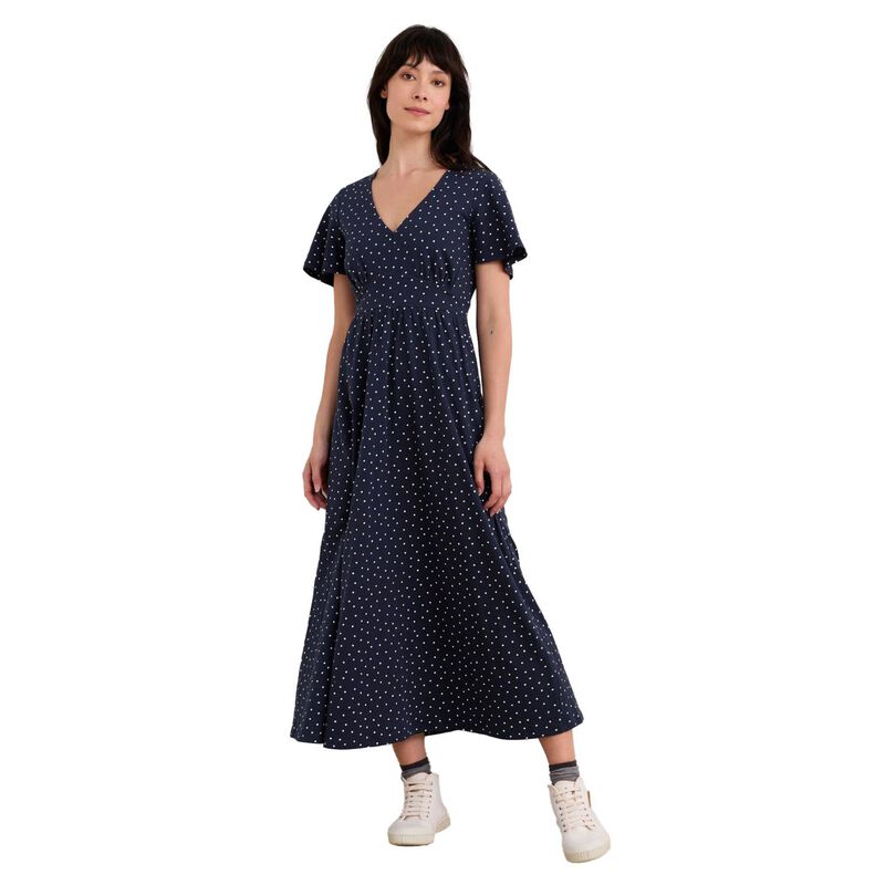 Seasalt Cornwall Chateaux Dress Rustic Spot Maritime image number 0