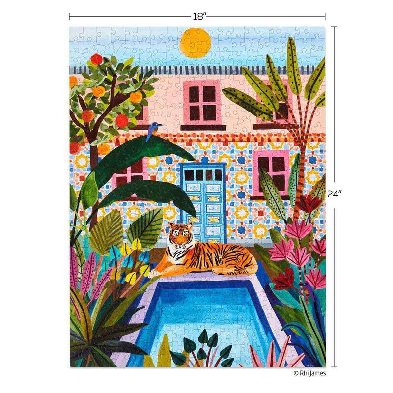 WerkShoppe Oasis 500 Piece Puzzle image number 1