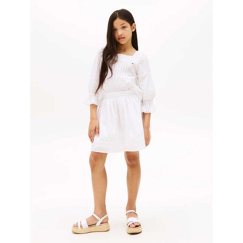 Tommy Hilfiger Embroidered Tape Skirt 8-10Y image number 1