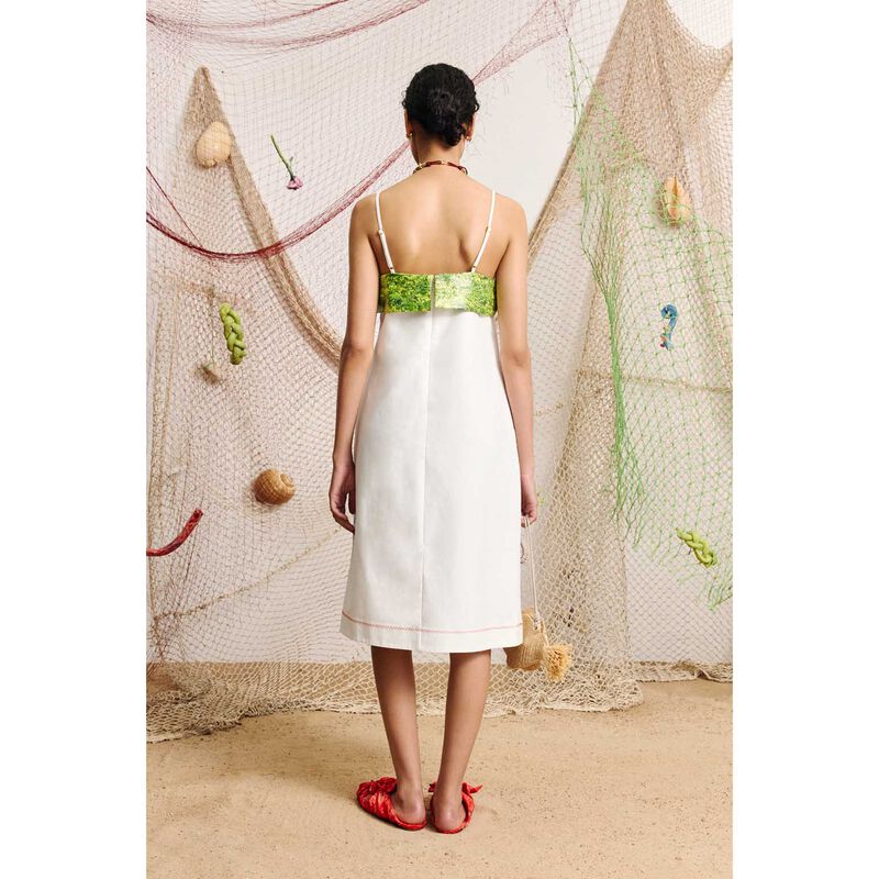 AL&Eacute;MAIS Bermuda Buttercup Midi Dress image number 1