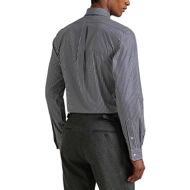 Polo Ralph Lauren Custom Fit Striped Stretch Poplin Shirt image number 1