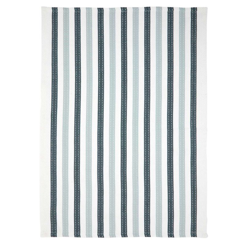 Wallace Cotton WC Stripe Tea Towel Set 2 image number 1