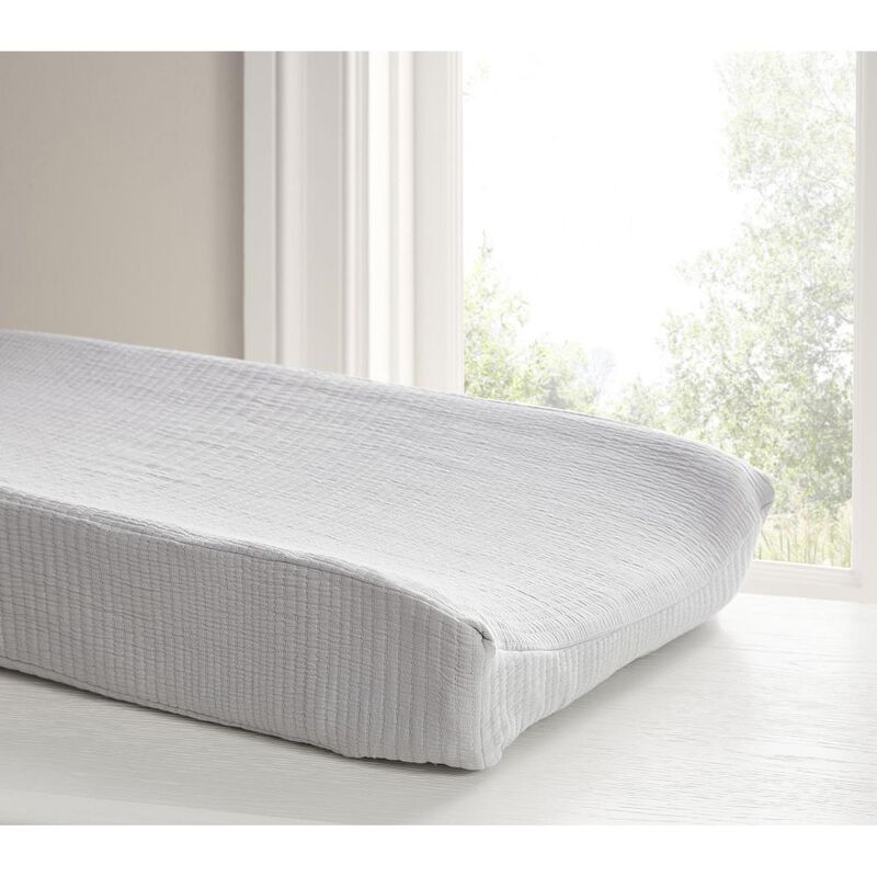 Pottery Barn Kids Organic Matelasse Changing Pad Cover image number 1