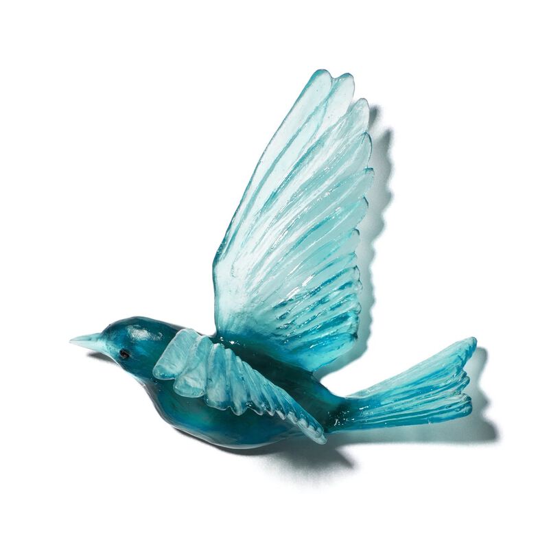 Luke Jacomb Studio Glass Stitchbird image number 0
