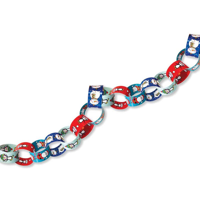 Rachel Ellen Santa & Friends Paper Chain image number 1