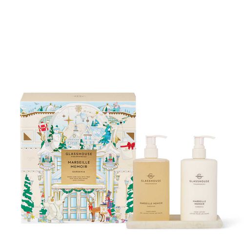 Glasshouse Fragrances Marseille Memoir Hand Care Duo Set  - Christmas 2025