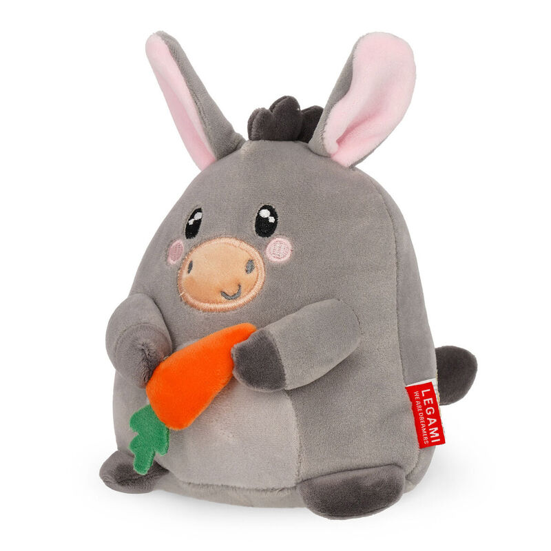 Legami Super Soft! Mini Donkey Plush image number 1