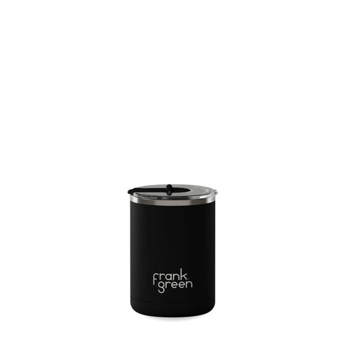 frank green 12oz Reusable Cup With Hinged Lid Midnight