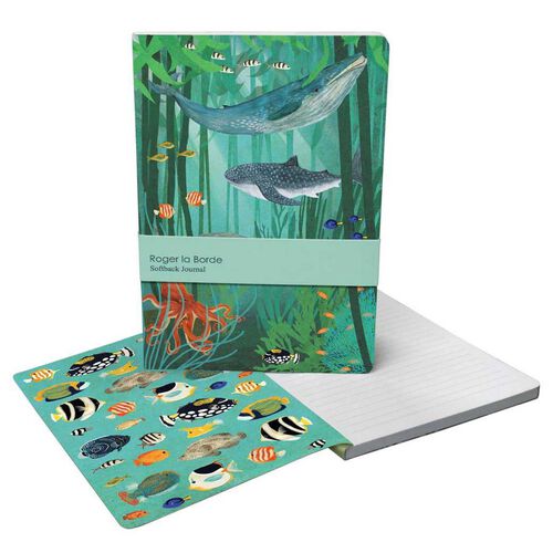 Roger La Borde Whale Song A5 Softback Journal