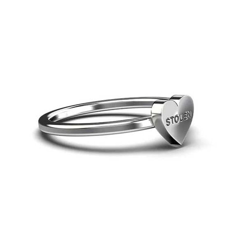 Stolen Girlfriends Club Baby Stolen Heart Ring image number 2
