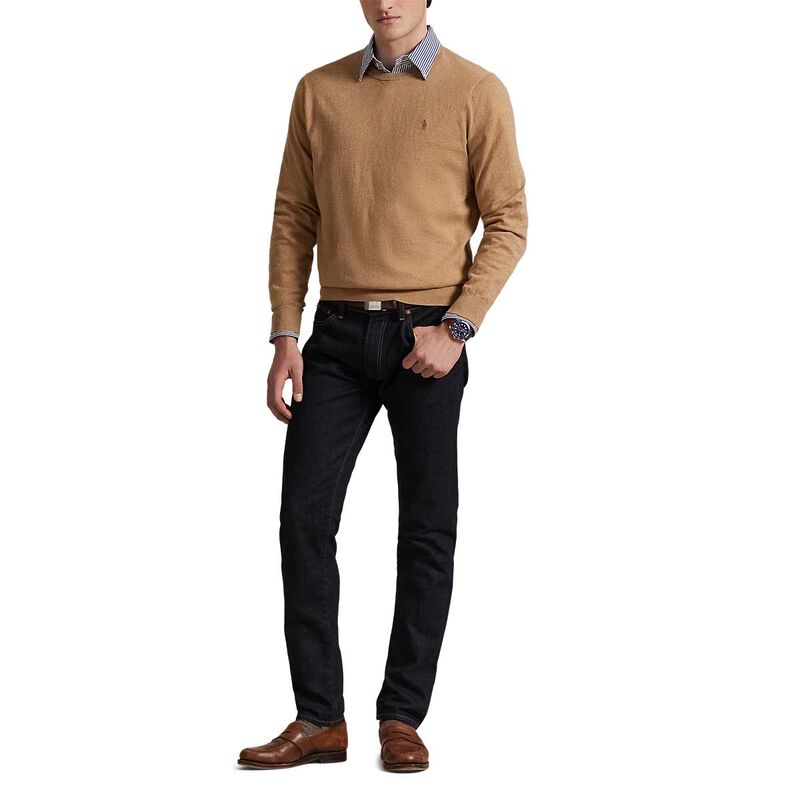 Polo Ralph Lauren Cotton-Cashmere Crewneck Sweater image number 3