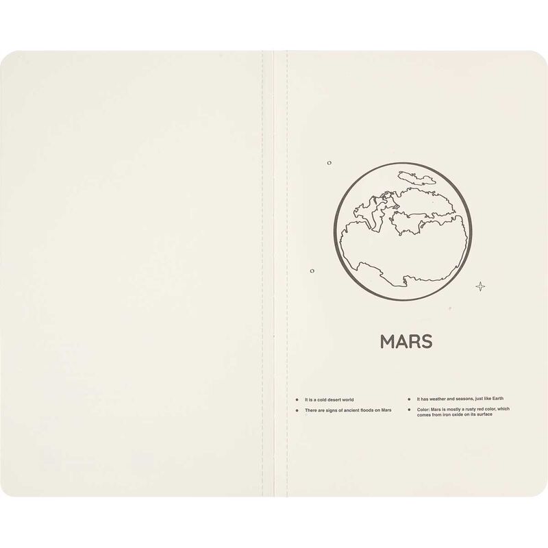 Moleskine LE NASA Large Volant Journal Plain Glow in the Dark image number 3