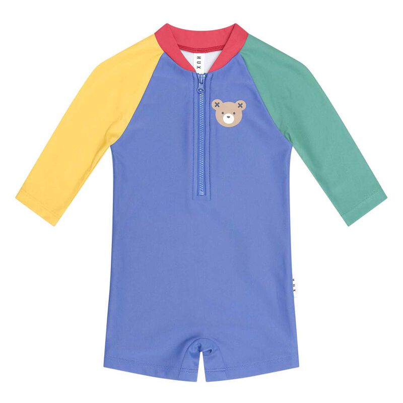 Huxbaby Huxbear Colour Block Rashsuit 3M-2Y image number 0