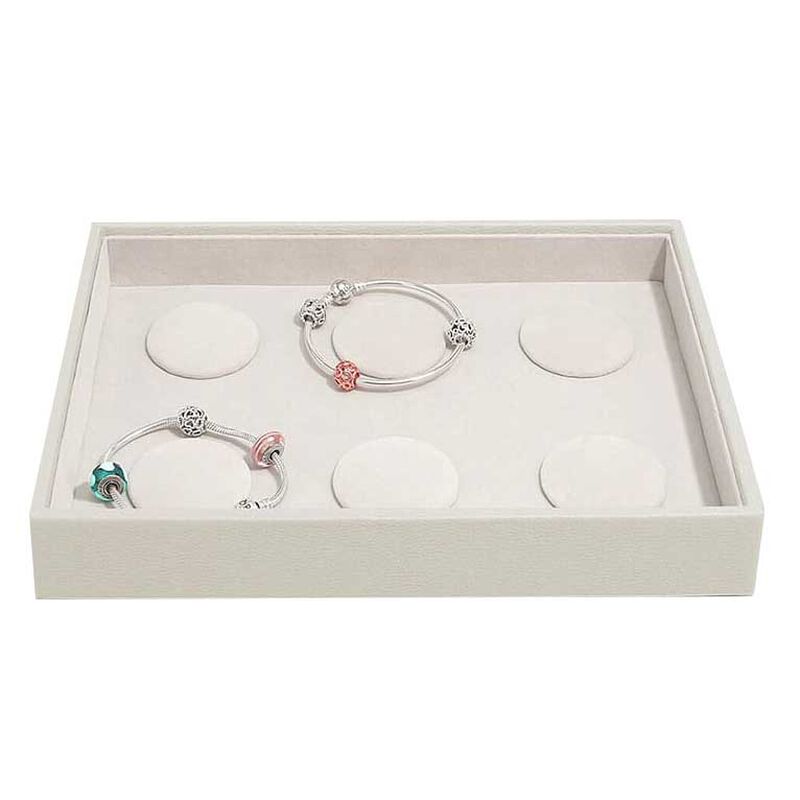 Stackers Classic 6 Charm Bracelet Layer - Oatmeal image number 0
