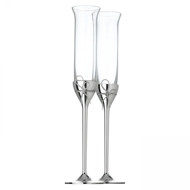 Vera Wang Love Knots Toasting Flutes Pair image number 0