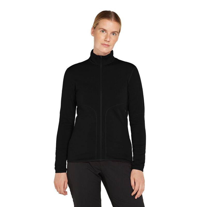 Icebreaker W Merino 560 RealFleece Elemental LS Zip image number 0