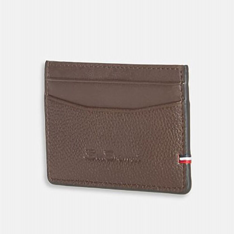 Ben Sherman Leather Credit Card Holder & Bracelet Gift Set image number 3