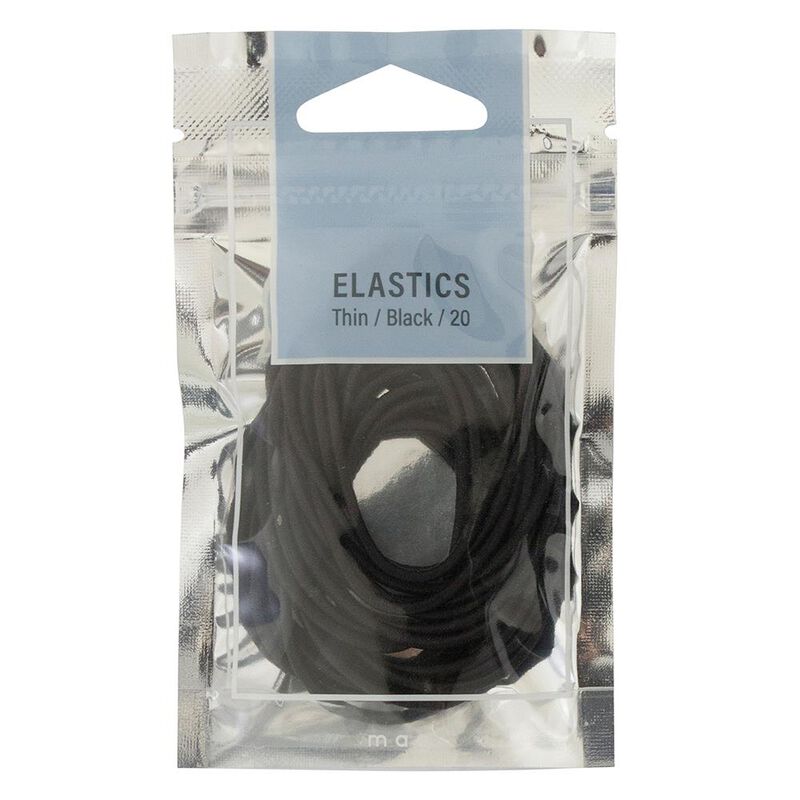 Mae Elastics Thin Black (20) image number 0