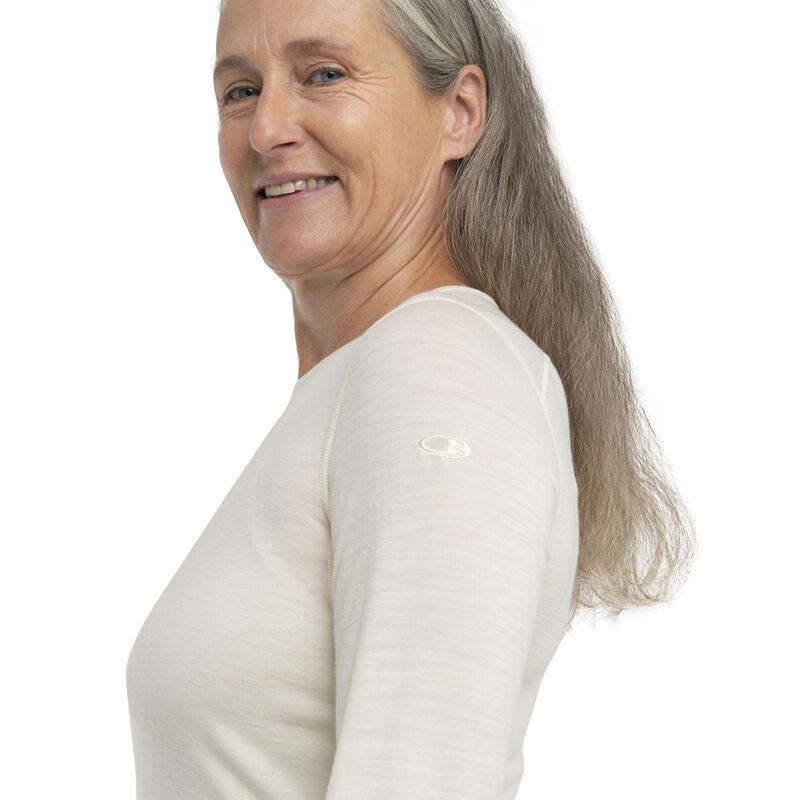 Icebreaker Womens 200 Oasis LS Crewe image number 2