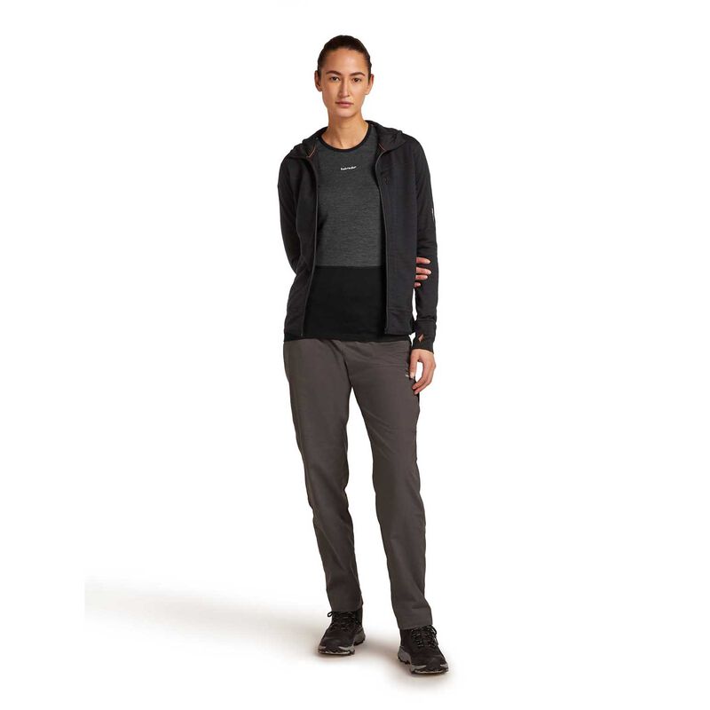Icebreaker W Merino 300 RealFleece Descender LS Zip Hoodie image number 3