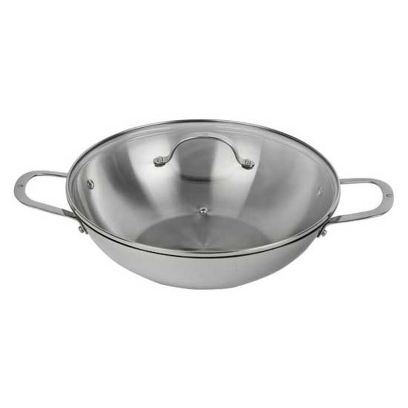 Swiss Diamond Premium Steel Induction Wok With Lid 32cm image number 0