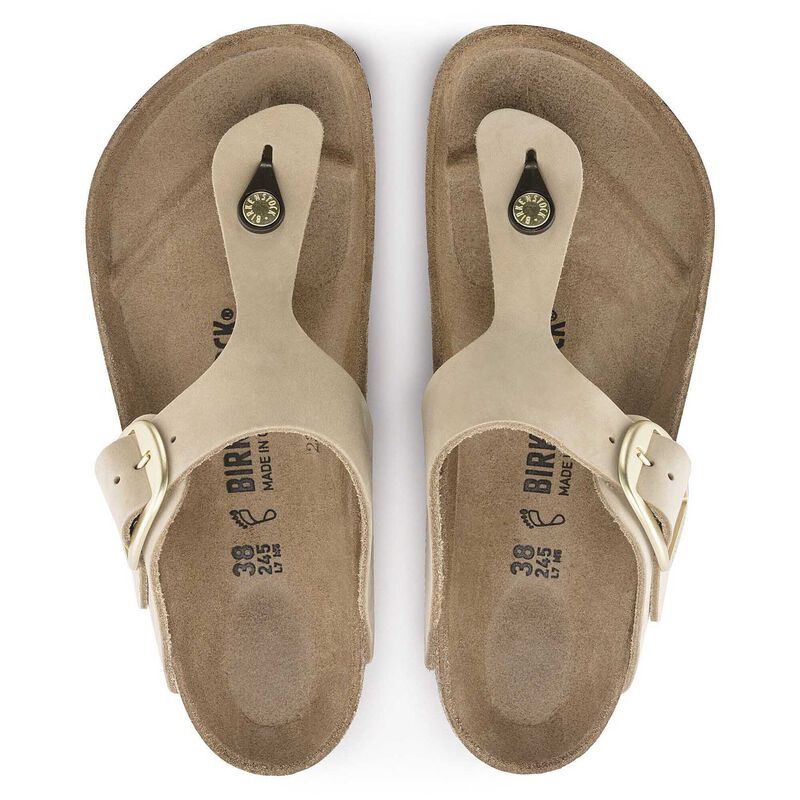 Birkenstock Gizeh Big Buckle Nubuck Regular image number 3