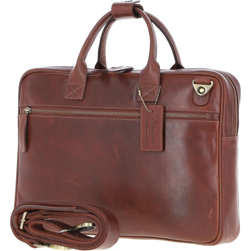 Ashwood Kensington Leather Laptop Bag image number 4