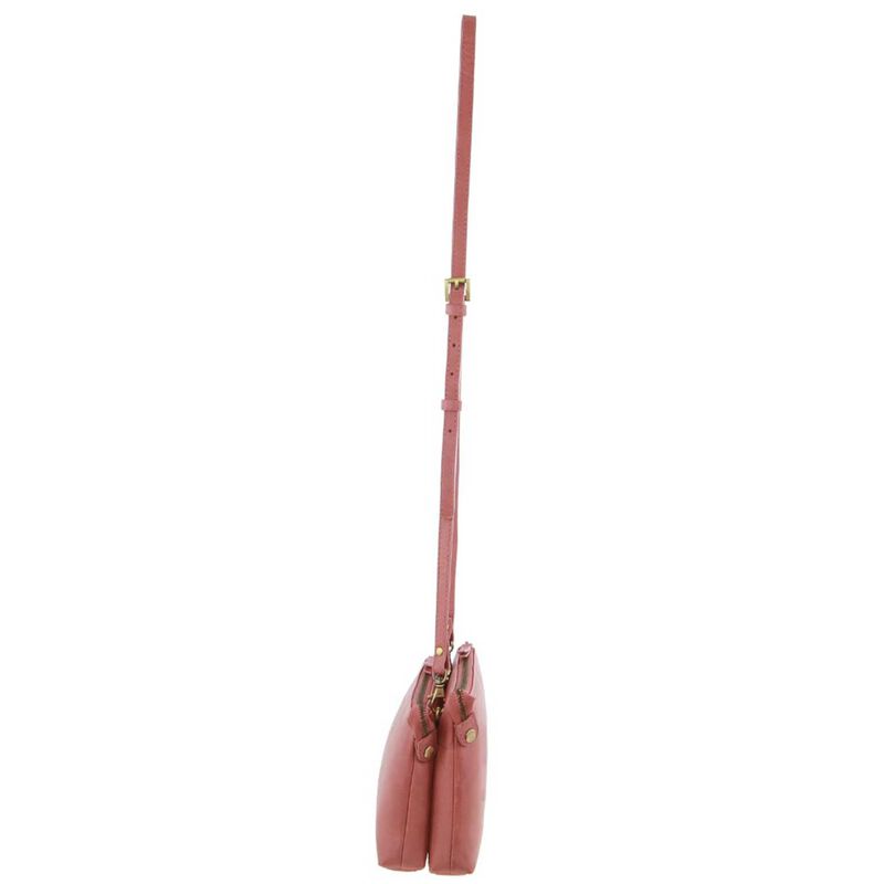 Pierre Cardin Ladies Leather Crossbody Bag image number 5