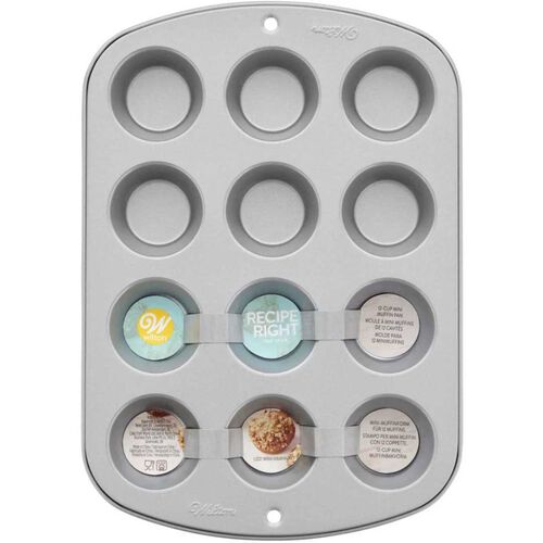 Wilton Recipe Right Mini Muffin Pan 12 Cup