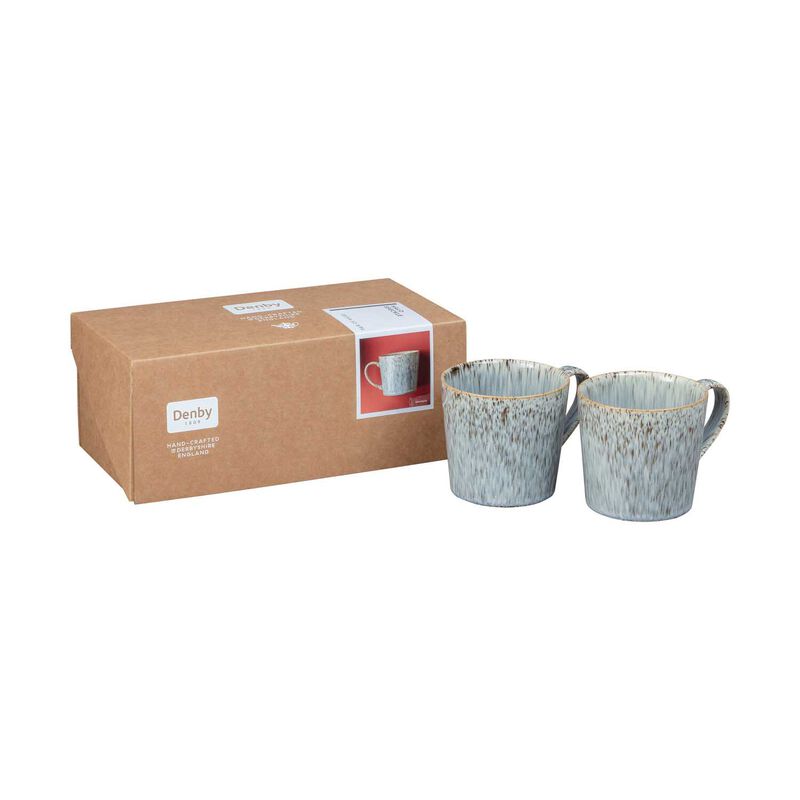 Denby Halo Speckle Mugs Set of 2 image number 2