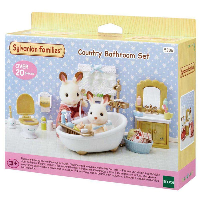 Sylvanian Families Country Bathroom Set image number 1