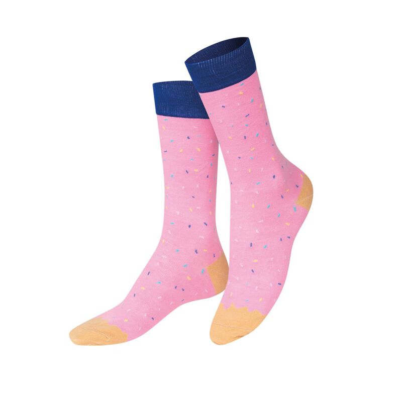 Eat My Socks Joe's Donuts Strawberry Socks image number 2