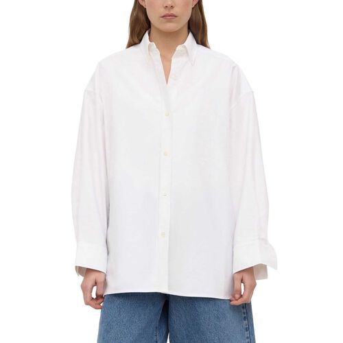 Assembly Label Ollie Oxford Long Sleeve Shirt White