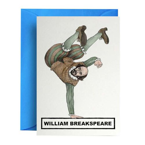 Quite Good William Breakspeare Card
