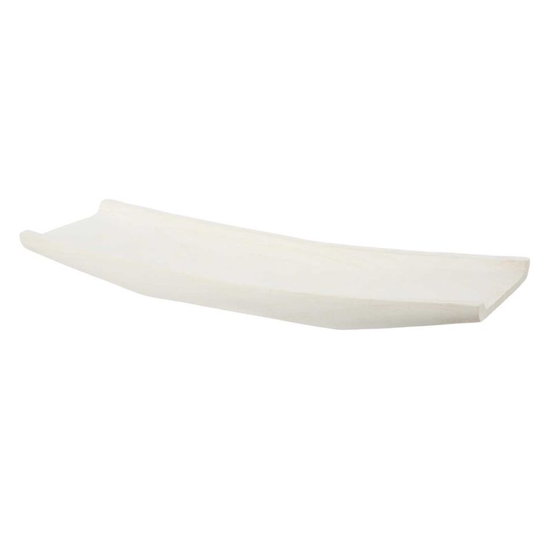 Amalfi Picton Timber Tray 68x24x8cm - White image number 0