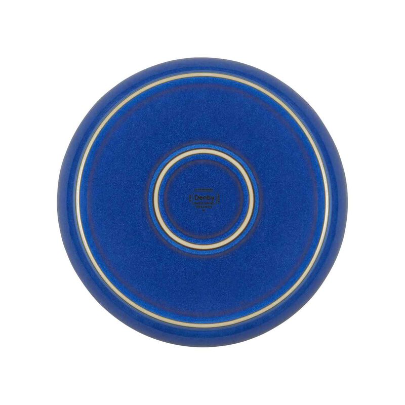 Denby Imperial Blue Coupe Dinner Plate image number 3