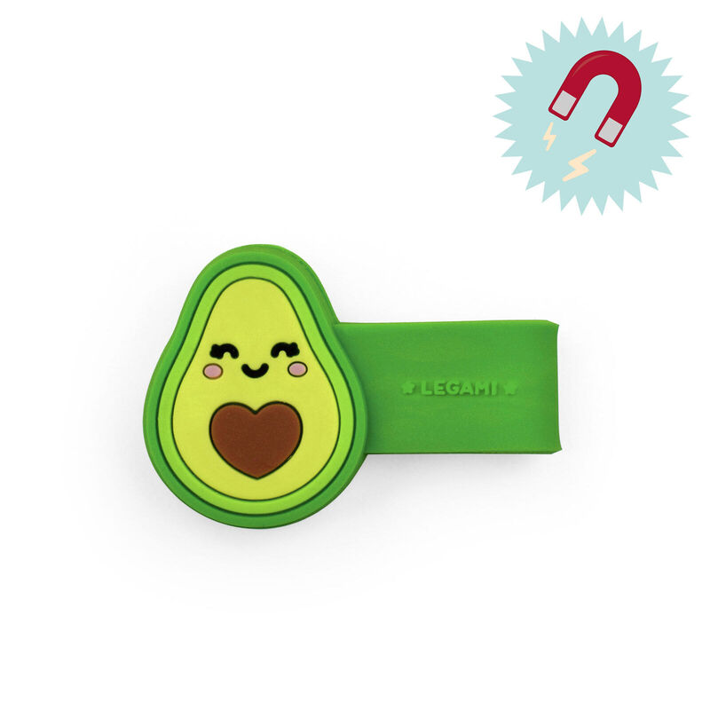 Legami Avocado Magnetic Clip image number 0