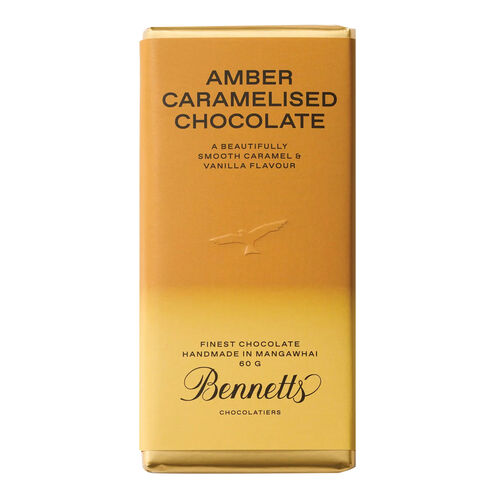 Bennetts of Mangawhai Amber Chocolate 60g