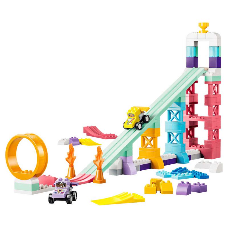 LEGO DUPLO&reg; 3-in-1 Creative Ramps with Vehicles image number 1