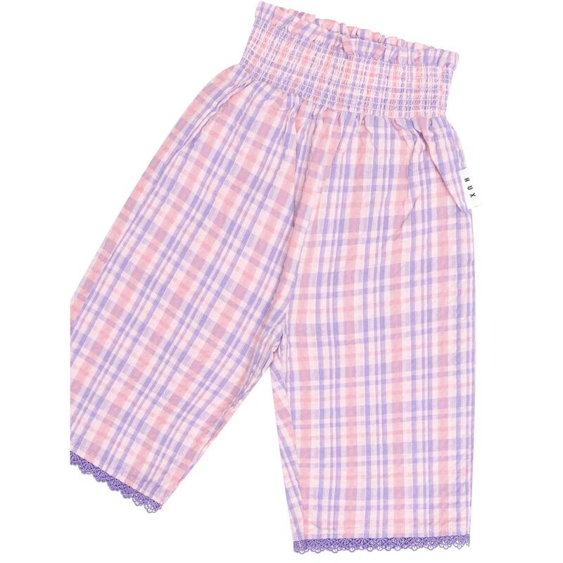Huxbaby Tropical Check Paperbag Pant 3-5Y image number 2