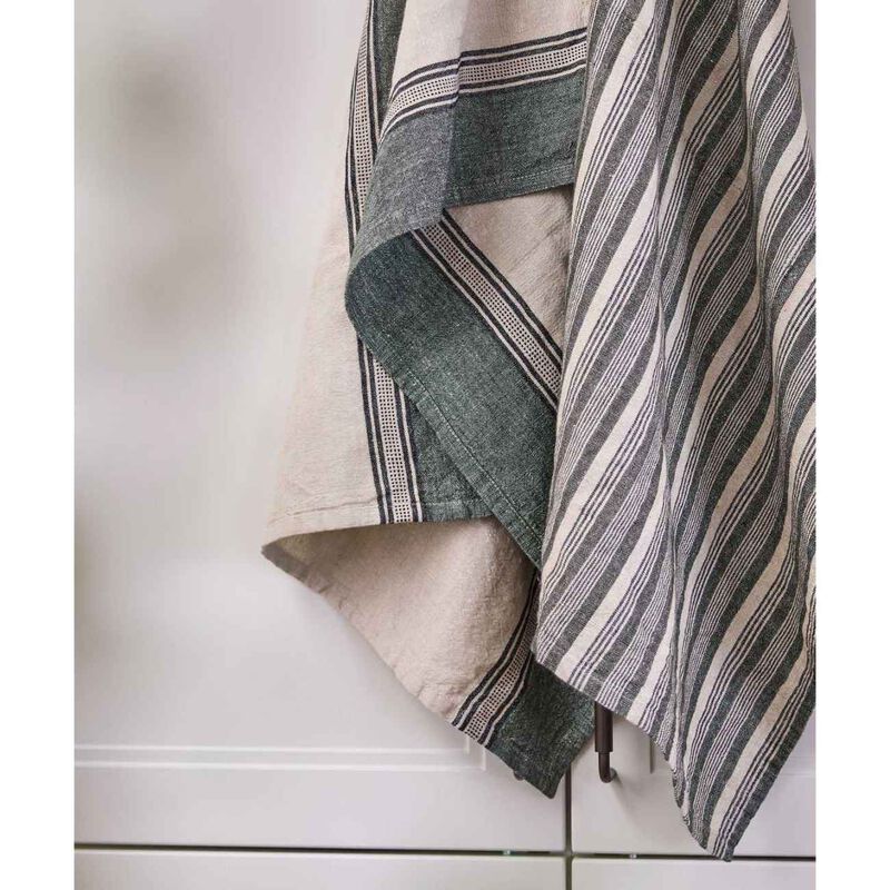 French Country Atelier Ribbon Teatowel Green image number 1