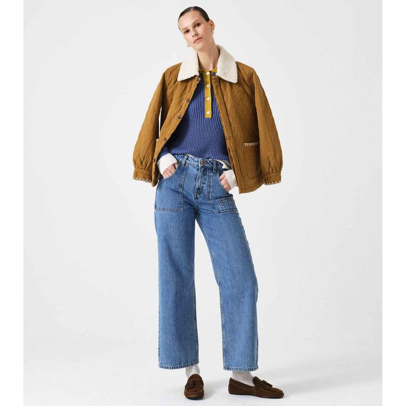 Seventy + Mochi Eden Cropped Jean image number 3