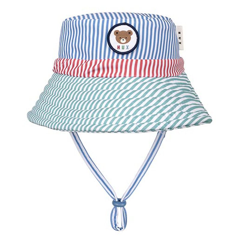 Huxbaby Spliced Stripe Swim Hat image number 0