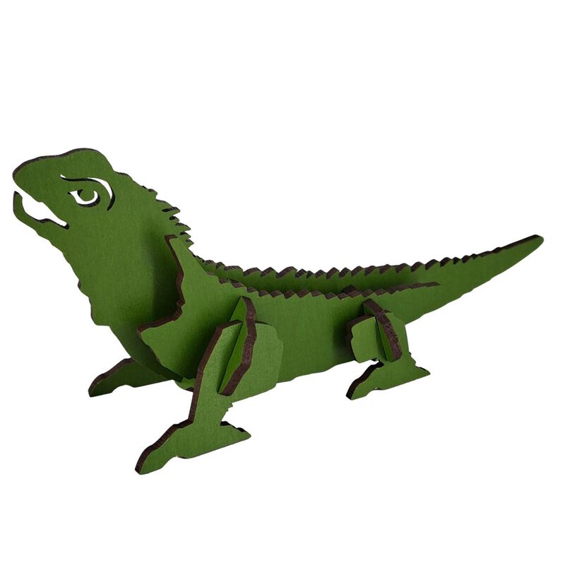 Abstract Designs Tuatara A5 - Green image number 0