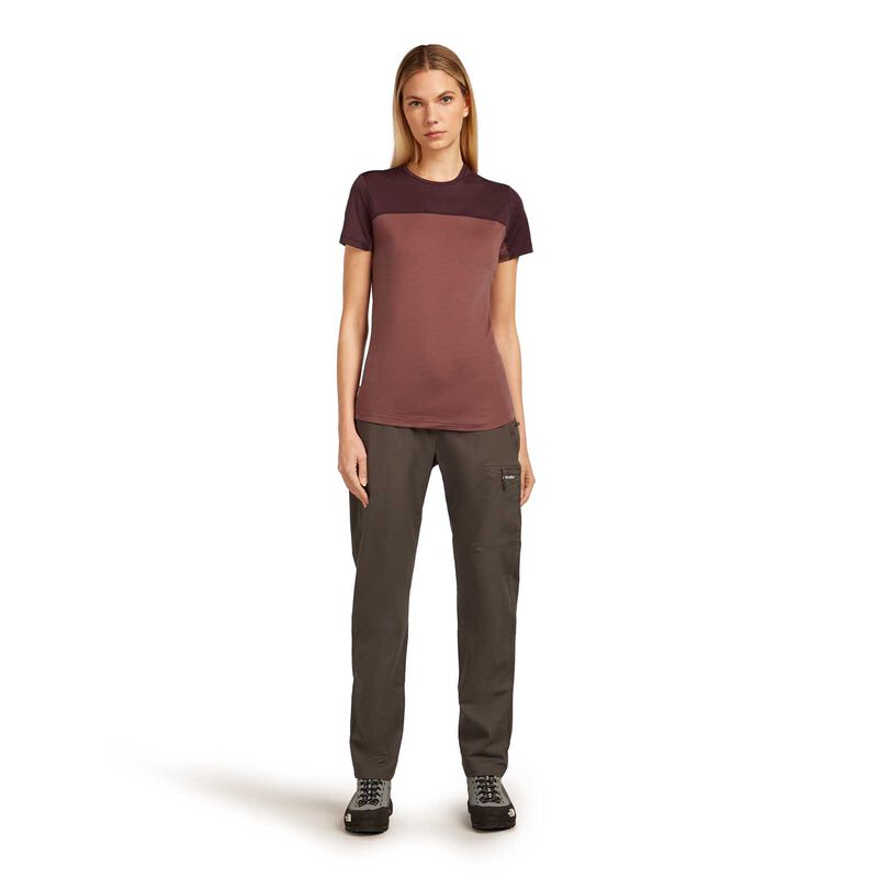 Icebreaker Womens Merino 125 Cool-Lite Sphere III SS Tee Colour Block image number 3