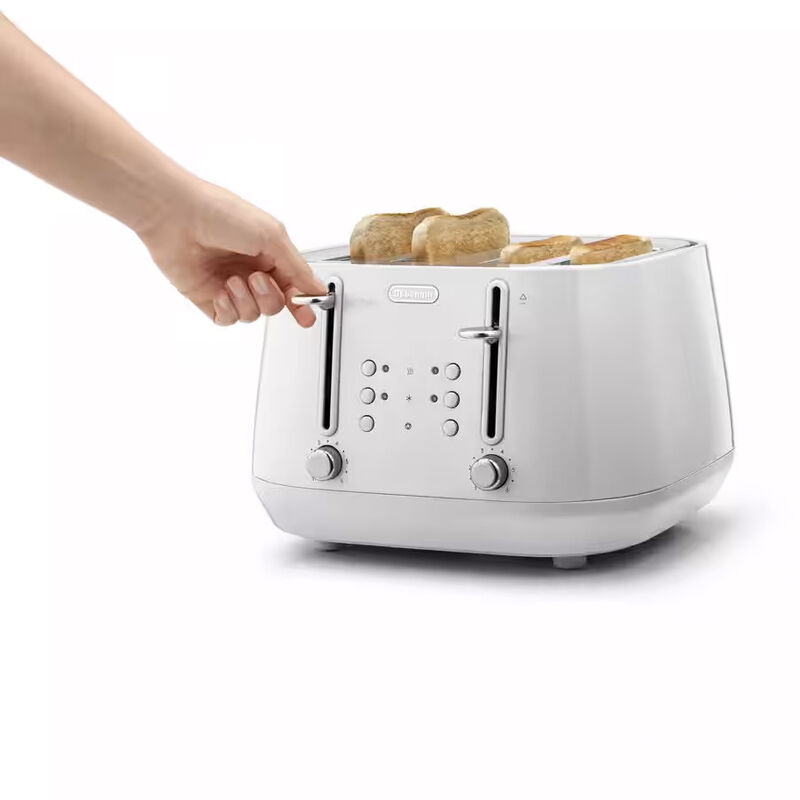DeLonghi Eclettica 4-Slice Toaster White image number 2