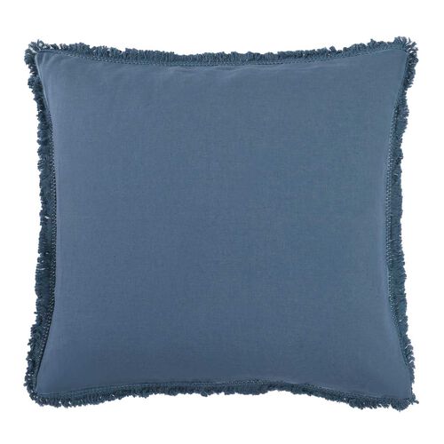 MM Linen Laundered Linen Tassel Euro Set