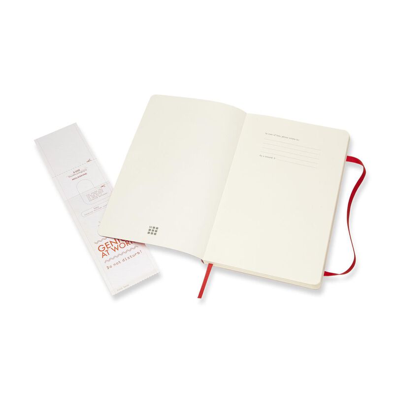 Moleskine Notebook Large Plain S.Red Soft image number 3